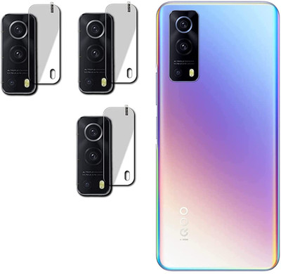 DAFFIN Back Camera Lens Glass Protector for LENS Vivo iQOO Z3 5G(Pack of: 3)