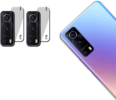 DAFFIN Back Camera Lens Glass Protector for LENS Vivo iQOO Z3 5G(Pack of: 2)