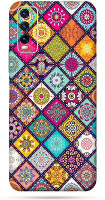 OggyBaba Vivo Y20G, Phone Back side Protector and Camera Protector Mobile Skin(Ultra Super Print Art Skin Matte Finish)