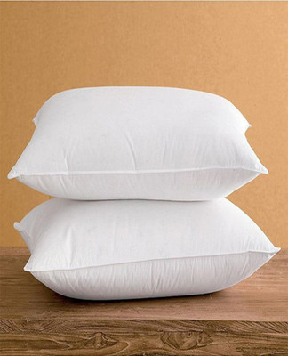 ROYALREOX Microfibre Sleeping Pillow Pack of 2 Solid(White)