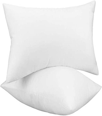 brightjex Microfibre Solid Sleeping Pillow Pack of 2(White)