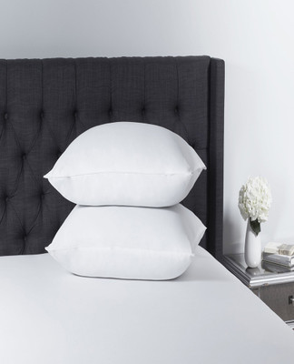 Navi collection Microfibre Abstract Sleeping Pillow Pack of 2(White)