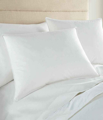 brightjex Cotton Sleeping Pillow Pack of 2 Solid Luxury(White)
