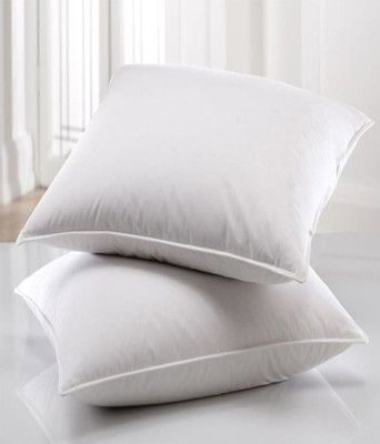 ROYALREOX Microfibre Sleeping Pillow Pack of 2 Solid(White)