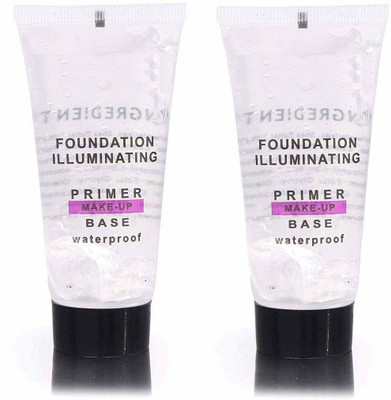 NADJA FACE MAKEUP BASE ILLUMINATING WATER PROOF GEL PRIMER COMBO Primer  - 100 ml(TRANSPARENT)
