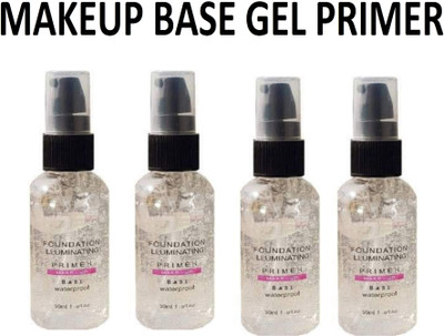 NADJA Best illuminating makeup base waterproof long lasting primer Primer  - 200 ml(TRANSPARENT)