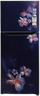 LG 260 L Frost Free Double Door Top Mount 2 Star Refrigerator (BluePlumeria, GL-N292DBPY)