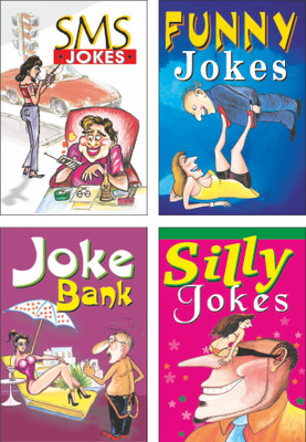 Sawan Present Set Of 4 SMS Books | SMS Jokes, Funny Jokes, Joke Bank And Silly Jokes(Paperback, Manoj Publications)