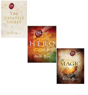 Three Combo Of Rhonda Byrne Is The Greatest Secret, Hero & The Magic(Paperback, Rhonda byrne)