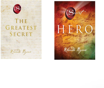2 Books Set Of Rhonda Byrne, The Greatest Secret & Hero(Paperback, Rhonda byrne)