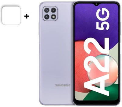 Msons Screen Guard for Samsung Galaxy A22 5G | Camera Lens Protector With Flexible Tempered Glass(Pack of 1)