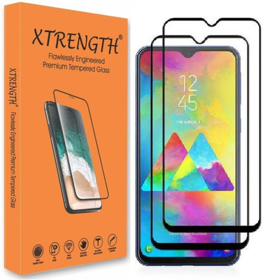 XTRENGTH Edge To Edge Screen Guard for Vivo Y20i(Pack of 2)