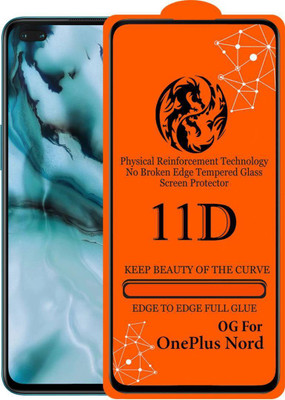 HQ Protection Edge To Edge Tempered Glass for Oneplus Nord 5G, Oneplus Nord(Pack of 1)