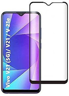 TESPARK Edge To Edge Tempered Glass for Vivo V21e(Pack of 1)