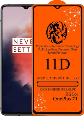 aplexx Edge To Edge Tempered Glass for ONEPLUS 7T(Pack of 1)