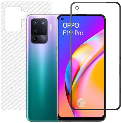 ECMERED Front and Back Screen Guard for OPPO F19 PRO(Pack of 1)