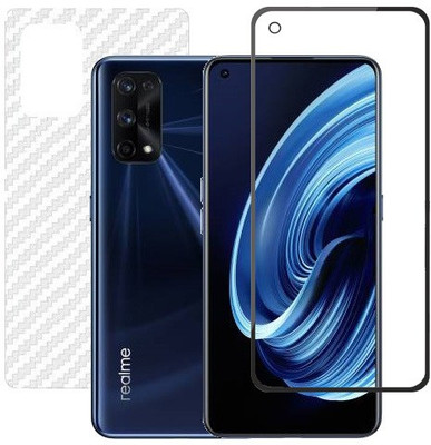 HOBBYTRONICS Front and Back Screen Guard for Realme X7 Pro(Pack of 1)