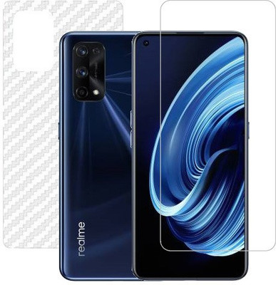 HOBBYTRONICS Front and Back Screen Guard for Realme X7 Pro(Pack of 1)