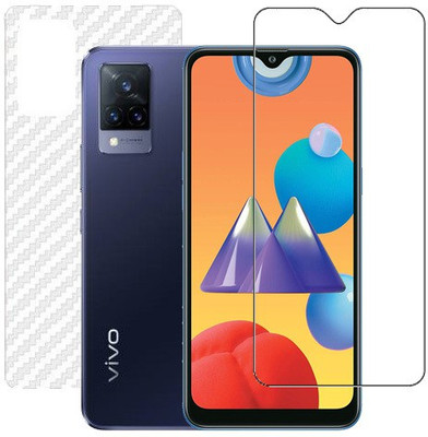 ECMERED Front and Back Screen Guard for VIVO V21(Pack of 2)