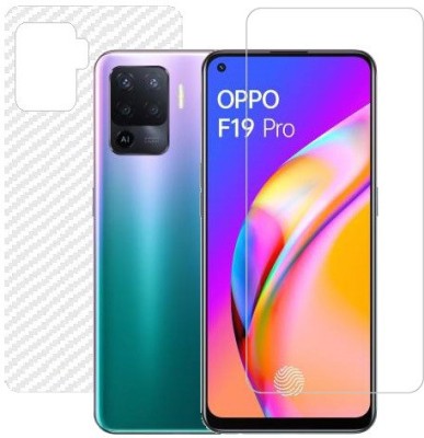 HOBBYTRONICS Front and Back Screen Guard for Oppo F19 Pro(Pack of 1)