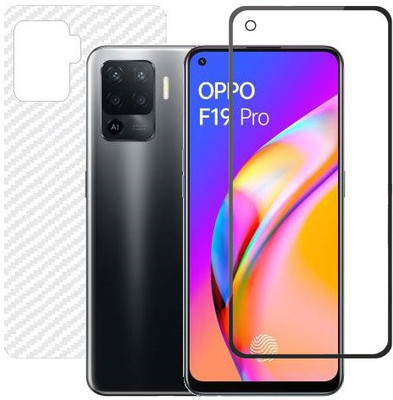 ECMERED Front and Back Screen Guard for OPPO F19 PRO(Pack of 1)