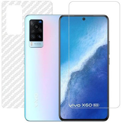 HOBBYTRONICS Front and Back Screen Guard for Vivo X60(Pack of 1)