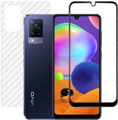 ECMERED Front and Back Screen Guard for VIVO V21(Pack of 1)