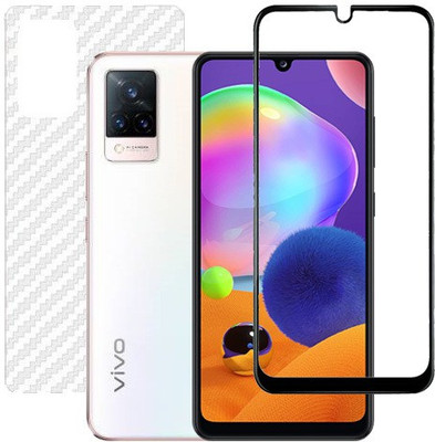 HOBBYTRONICS Front and Back Screen Guard for Vivo V21 (5G)(Pack of 1)