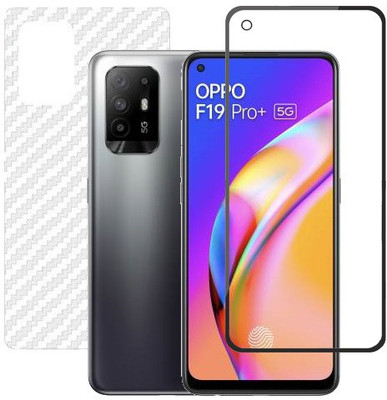 ECMERED Front and Back Screen Guard for OPPO F19 PRO PLUS(Pack of 1)