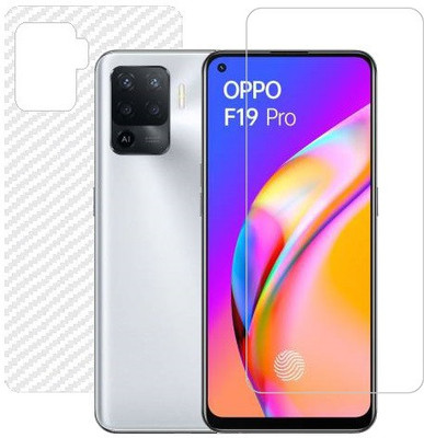 HOBBYTRONICS Front and Back Screen Guard for Oppo F19 Pro(Pack of 1)
