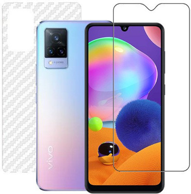 ECMERED Front and Back Screen Guard for VIVO V21(Pack of 2)