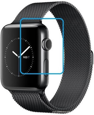 ultronone infotech pvt ltd Tempered Glass Guard for Apple watch series2 42MM(Pack of 2)