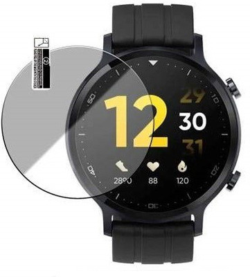 Msons Screen Guard for Realme Watch S Smart Watch (33.02mm) | Full Glue Screen Protector Accessory Full Coverage Clear Film With Case Friendly(Pack of 1)