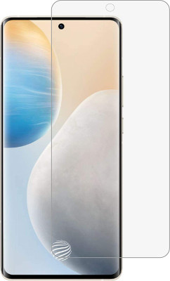 SHAKU Edge To Edge Tempered Glass for VIVO X60 Matte Finish Gaming Screen Guard Full Screen Coverage Except Edges(Pack of 1)