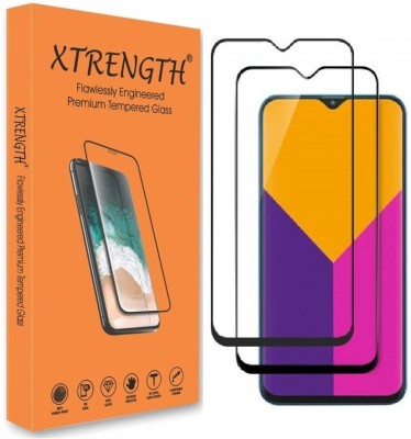 XTRENGTH Tempered Glass Guard for Oppo F17(Pack of 2)