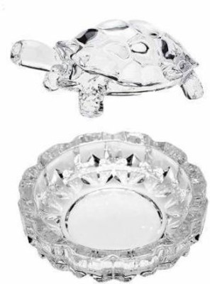 Rocksy Decorative Showpiece  -  14 cm(Crystal, Clear)