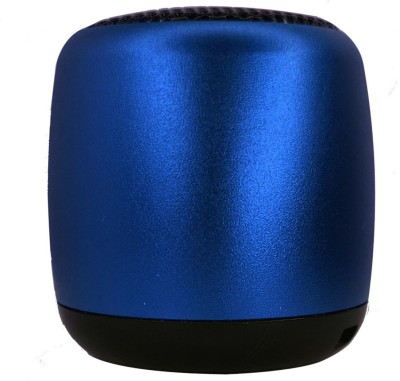 RECTITUDE Trendy 3D Boom Beat|Ultra Mini|Portable |Bluetooth Speaker| Selfie Remote Control Button |Built-in Mic |High Bass |Long Battery Backup 15 W Bluetooth Speaker(Dark Blue, 5.0 Channel)