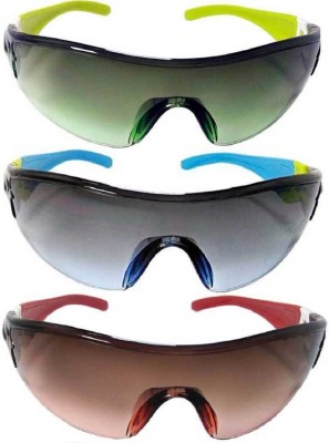 Zeydan Sports Sunglasses(For Boys & Girls, Green, Blue, Red)