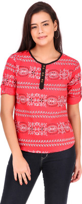 BM enterprises Casual Printed Women Multicolor Top