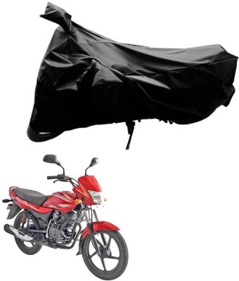 RONISH Waterproof Two Wheeler Cover for Bajaj(Platina 100 DTS-i, Black)