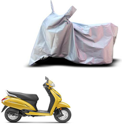 RONISH Waterproof Two Wheeler Cover for Honda(Activa 5G, Silver)