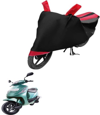 RONISH Waterproof Two Wheeler Cover for Mahindra(Kine, Red, Black)