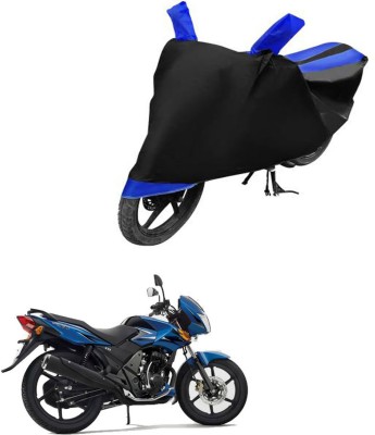 RONISH Waterproof Two Wheeler Cover for TVS(Flame, Black, Blue)