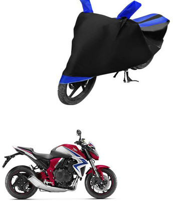 RONISH Waterproof Two Wheeler Cover for Honda(CB 1000R, Black, Blue)
