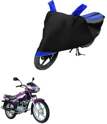 RONISH Waterproof Two Wheeler Cover for TVS(Star City, Black, Blue)