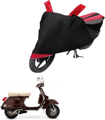 RONISH Waterproof Two Wheeler Cover for TVS(Star Euro, Red, Black)