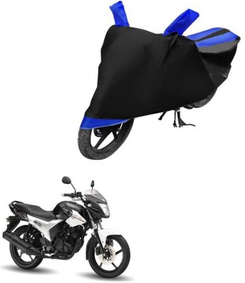 RONISH Waterproof Two Wheeler Cover for Hero(HF Dawn, Black, Blue)