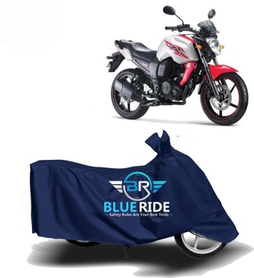 BLUERIDE Two Wheeler Cover for Yamaha(FZ-S, Blue)