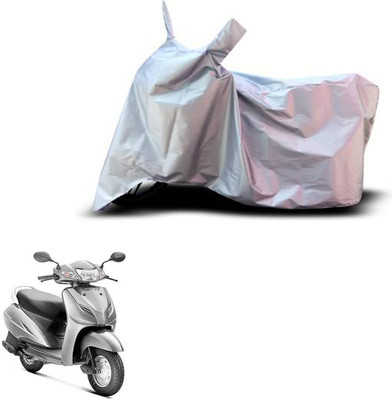RONISH Waterproof Two Wheeler Cover for Honda(Activa 3G, Silver)