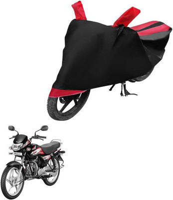 RONISH Waterproof Two Wheeler Cover for Honda(CD deluxe, Red, Black)